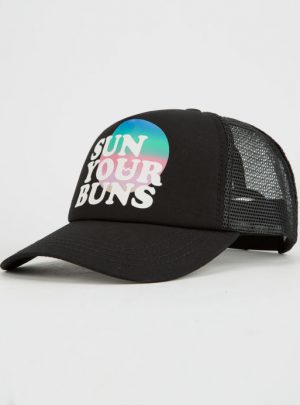Sun Your Buns Womens Trucker Hat